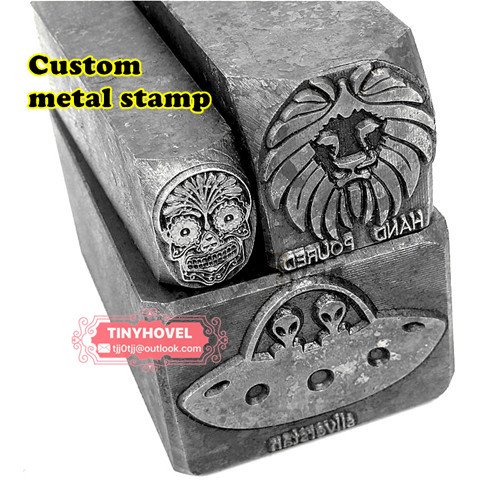 Handmade Custom Metal Stamps, jewelry making tools, Metal Punch, leather  stamps, original design, Metal Stamping,letter stamp - AliExpress